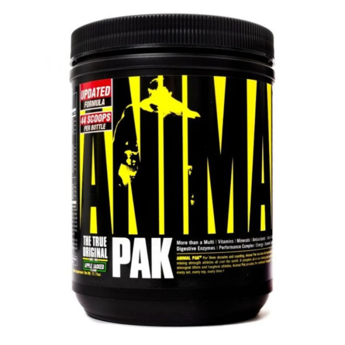 Мультивітаміни для чоловіків, Universal Nutrition, Animal pak, apple, 388 г