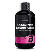 L-Карнітин, BioTechUSA, L-Carnitine Drink Liquid Kiwi-Strawberry, 500 мл