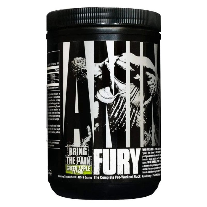 Енімал Ф'юрі Universal Nutrition 481 г айс поп