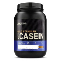 Казеїн, Optimum Nutrition 100% Casein, ванільний крем, 909 г