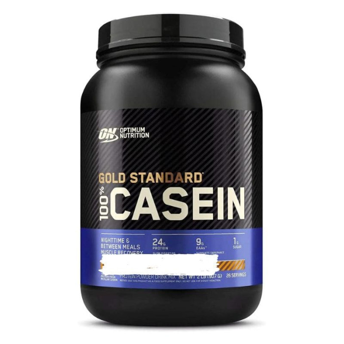 Казеїн, Optimum Nutrition 100% Casein, ванільний крем, 909 г