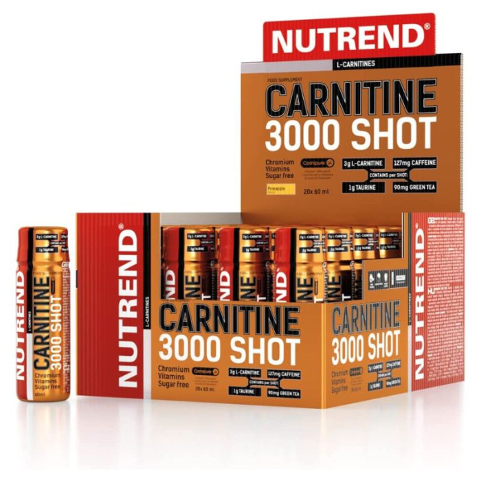 Карнітин шот - Nutrend Carnitine 3000 shot (ананас)