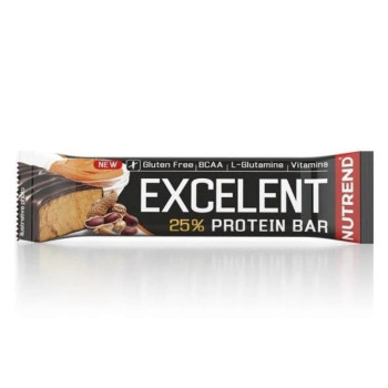 Протеїновий батончик, Excelent Protein Bar - Nutrend 85гр (мигдаль та молочний шоколад)