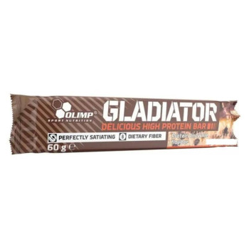 Протеїновий батончик Olimp Gladiator брауні  60 г
