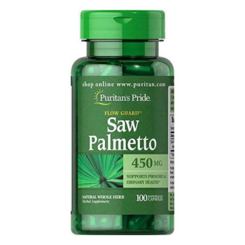 Чоловіче здоров'я Puritan`s Saw Palmetto 450 mg - 100 капс