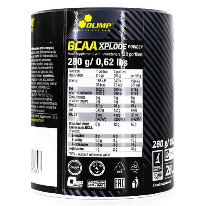 Амінокислота OLIMP BCAA XPLODE  280 g (ананас)