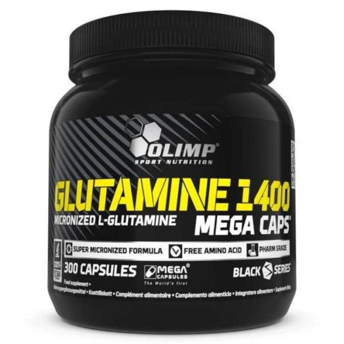 Глутамін OLIMP L-Glutamine Mega Caps 300 caps
