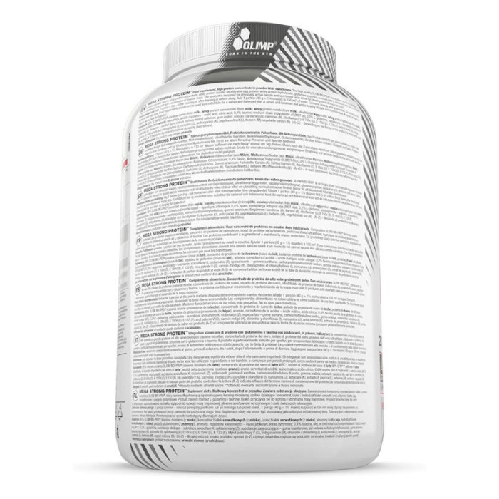 Протеїн Mega Strong Protein, Olimp, 2000 г, Ваніль