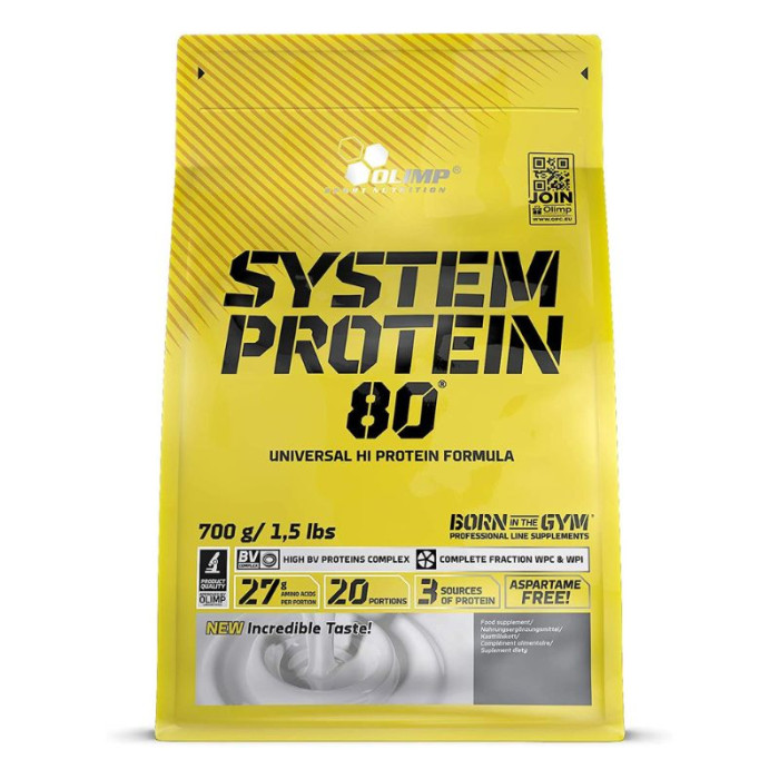 Протеїн System Protein 80, Olimp, 700 грам, Ваніль