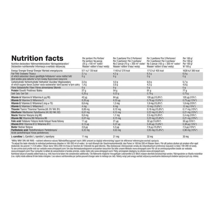 Протеїн System Protein 80, Olimp, 700 грам, Ваніль