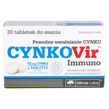 Цинк Cynkovir Immuno, Olimp, 30 таблеток