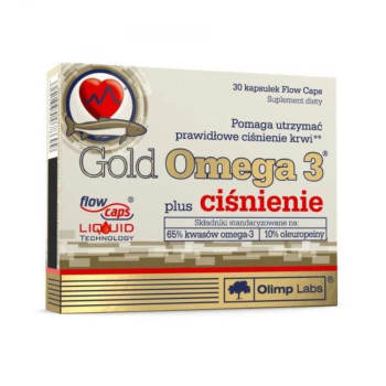 Омега-3 Gold Omega 3 Plus ciśnienie OLIMP 30 caps