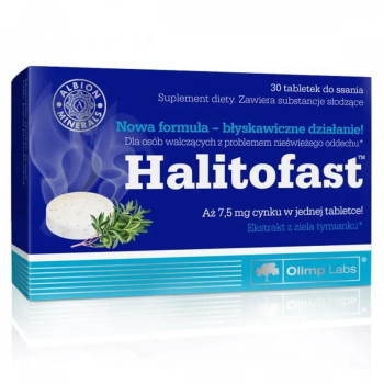 Чебрець з цинком Halitofast, Olimp, 30 таблеток