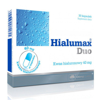 Натуральна добавка для суглобів та зв'язок Hialumax Duo, Olimp, 30 капсул