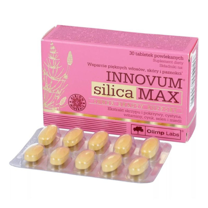 Натуральна добавка Innovum Silica Max, Olimp, 30 капсул