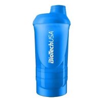 Шейкер BioTechUSA 600 мл блакитний