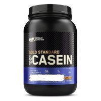 Казеїн, Optimum Nutrition 100% Casein, ванільний крем, 909 г