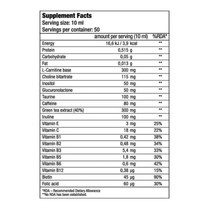 Thermo Drine Liquid BiotechUSA 500 ml