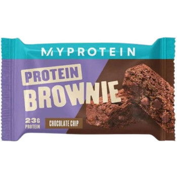 Протеїновий брауні Protein Brownie Myprotein 58 g Chocolate Chip Шоколадна плитка