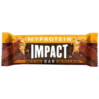 Батончик Impact Protein Bar 64g Caramel Nut