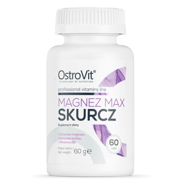 Magnez Max Skurcz OstroVit 60 tabs
