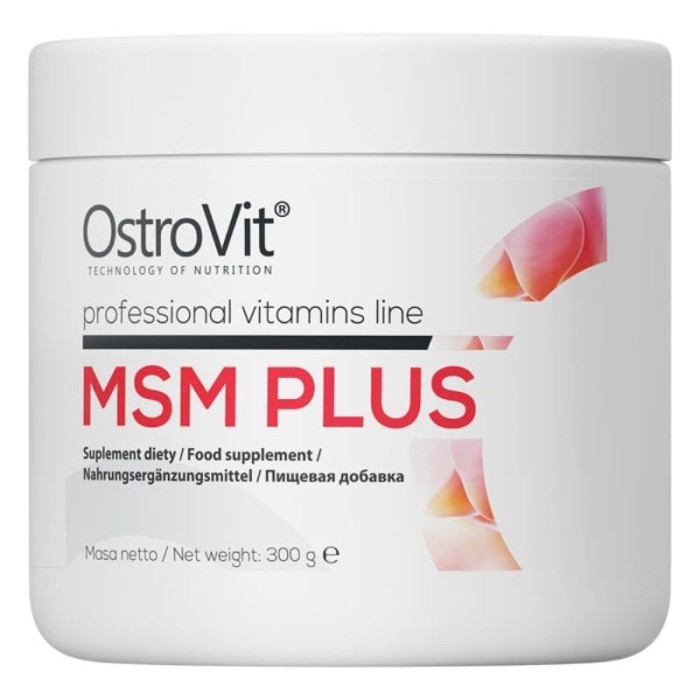 MSM Plus OstroVit 300 g Natural Без смаку