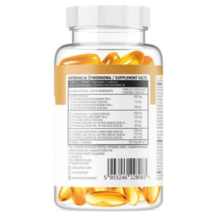 Омега 369 Omega 3-6-9 OstroVit 30 caps