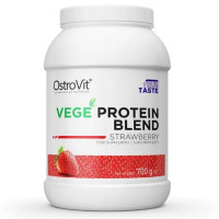 Протеїн VEGE Protein Blend OstroVit 700 g Strawberry Полуниця