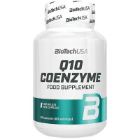 Коензим H2O Co-Q10, BioTechUSA, 60 капсул, 100 мг