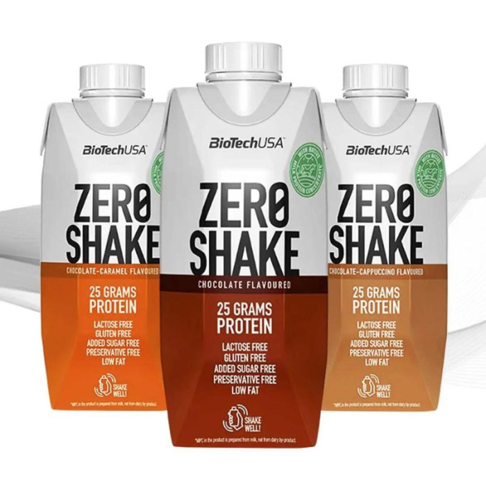 Протеїновий напій Zero Shake BioTechUSA, 330 мл, Шоколад