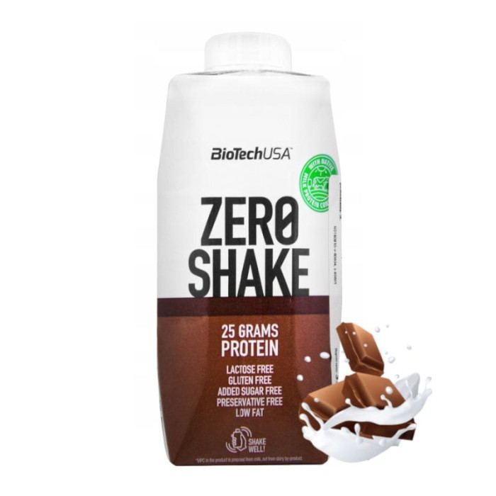 Протеїновий напій Zero Shake BioTechUSA, 330 мл, Шоколад