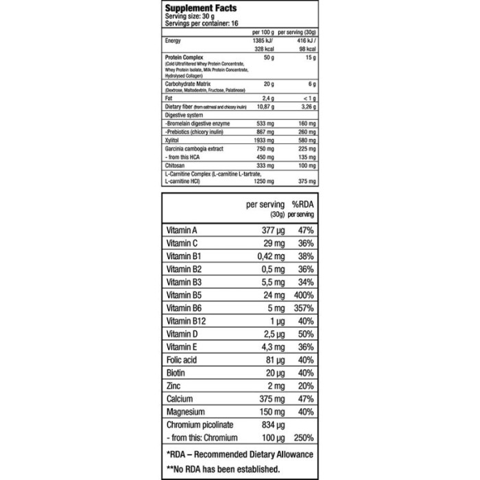 Протеїн Ultra Loss BiotechUSA 30 g Hazelnut cream (Лісовий горіх)