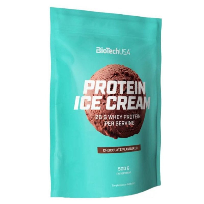 Протеїнове морозиво Protein Ice Cream, BiotechUSA, 500 г, Шоколад
