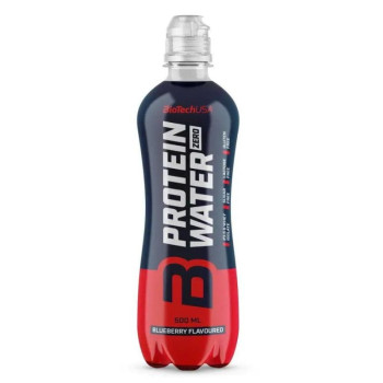 Протеїновий напій, Protein Water Zero, BiotechUSA, 500 мл, Чорниця