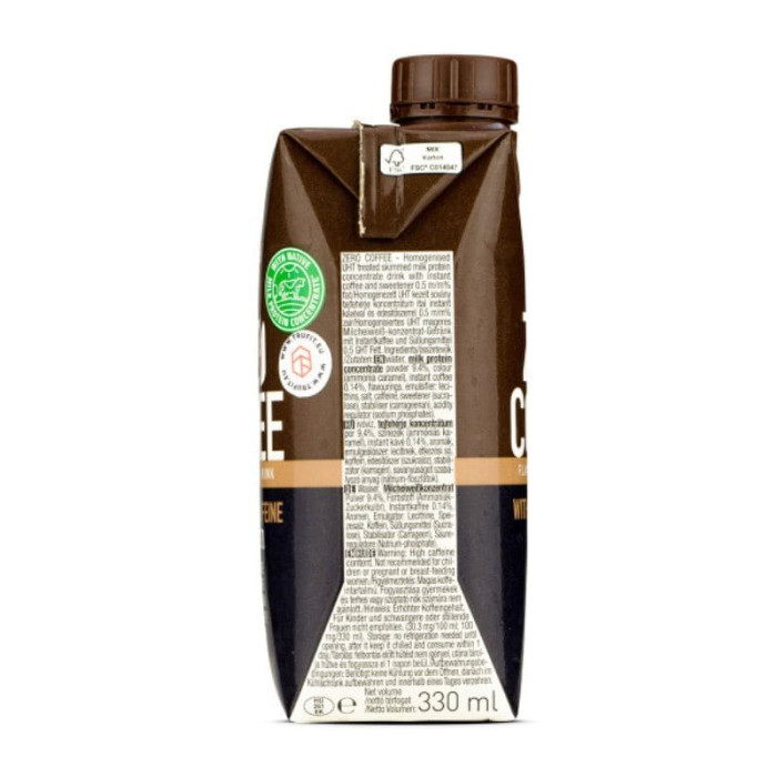 Замінник харчування Zero Coffee, BioTechUSA, 330 мл, Кава латте