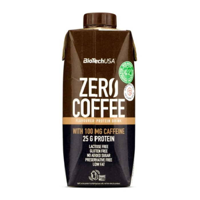 Замінник харчування Zero Coffee, BioTechUSA, 330 мл, Кава латте