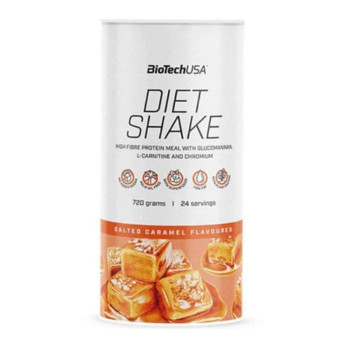 Протеїн Diet Shake BioTech USA 720 g salted caramel (Солона карамель)
