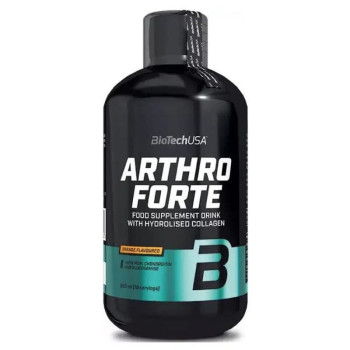 Для суглобів та зв'язок Arthro Forte liquid BioTechUSA 500 ml Orange (Апельсин)