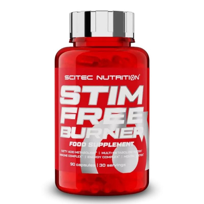 Жироспалювач Stim Free Burner Scitec Nutrition 90 caps