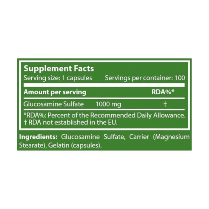 Вітаміни Mega Glucosamine, Scitec Nutrition, 100 капсул