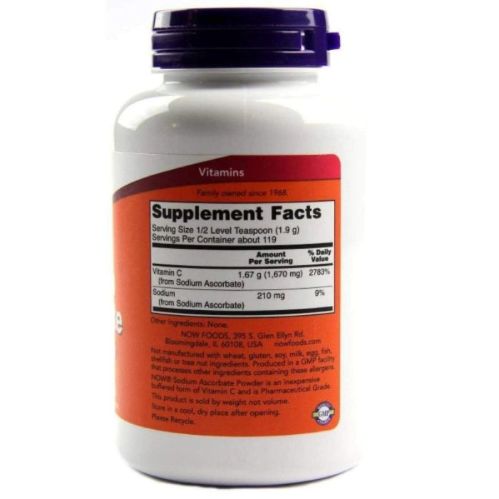 Аскорбат натрію, Sodium Ascorbate, Now Foods, 227