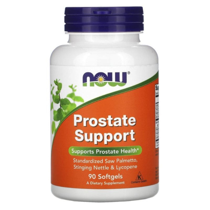 Prostate Support, Now Foods, 90 гелевих капсул