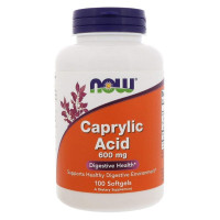 Каприлова кислота (Caprylic Acid) 600 мг 100 капсул