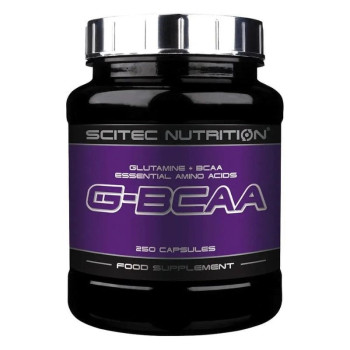 Амінокислоти G-BCAA, Scitec Nutrition, 250 капсул