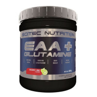 Амінокислотний комплекс EAA + Glutamine, Scitec Nutrition, 300 g, Вишня-лайм
