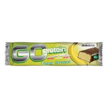 Протеїновий батончик Go energy Bar (банан), BioTechUSA, 80  гр