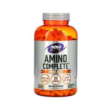 Аміно комплекс, Amino Complete, Now Foods, Sports, 360 капсул