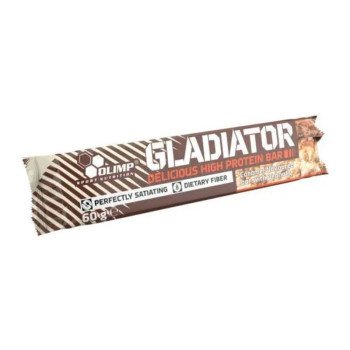 Протеїновий батончик, Olimp Gladiator, карамель-арахіс, 60 г