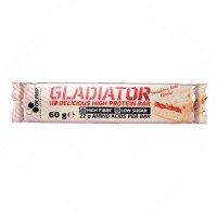 Протеїновий батончик, Olimp Gladiator, полуниця, 60 г