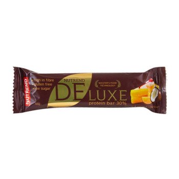 Протеїновий батончик, Nutrend Delux, апельсин та кокос 60 г